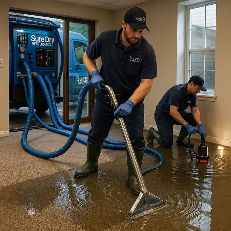 Water Extraction and Removal process in Bonsall, CA